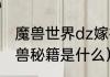 魔兽世界dz嫁祸诀窍宏（斗罗大陆魔兽秘籍是什么）