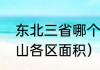 东北三省哪个省距河北唐山最近（唐山各区面积）