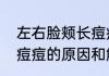 左右脸颊长痘痘是什么原因（脸颊长痘痘的原因和解决方法）