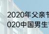 2020年父亲节的前一天是什么日（2020中国男生节是几月几号）