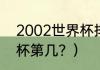 2002世界杯排名？（国足2002世界杯第几？）