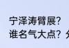 宁泽涛臂展？（孙杨和宁泽涛谁厉害，谁名气大点？分别都是哪里的人？）