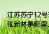 江苏苏宁12号球员是谁？（苏宁球员张新林是哪里人？）