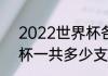 2022世界杯各队世界排名？（世界杯一共多少支球队？）