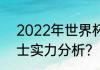 2022年世界杯32强世界排名？（瑞士实力分析？）