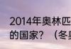 2014年奥林匹克运动会获奖牌前五名的国家？（冬奥滑冰冠军？）