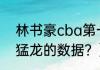 林书豪cba第一年数据？（林书豪在猛龙的数据？）