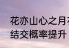 花亦山心之月花影相约岩彩常驻名士结交概率提升