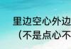 里边空心外边都是糖的糕点叫什么？（不是点心不是糖）