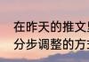 在昨天的推文里提到了我们预计会以分步调整的方式持续推动的体验优化