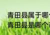 青田县属于哪个省哪个市？（浙江省青田县是哪个市）