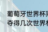 葡萄牙世界杯冠军一共几次（葡萄牙夺得几次世界杯冠军）