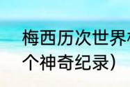 梅西历次世界杯数据（梅西创造的8个神奇纪录）