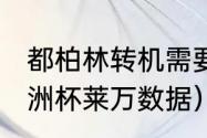 都柏林转机需要过境签证吗（2021欧洲杯莱万数据）