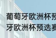 葡萄牙欧洲杯预选赛赛程（2023葡萄牙欧洲杯预选赛赛程）