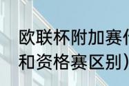 欧联杯附加赛什么意思（欧冠附加赛和资格赛区别）