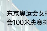 东京奥运会女排最终排名（东京奥运会100米决赛排名明细）