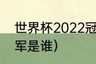 世界杯2022冠军（2022年世界杯冠军是谁）