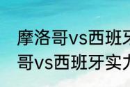 摩洛哥vs西班牙整体实力对比（摩洛哥vs西班牙实力对比）