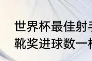 世界杯最佳射手评选规则（世界杯金靴奖进球数一样怎么评选）