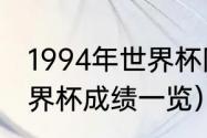 1994年世界杯阿根廷成绩（阿根廷世界杯成绩一览）