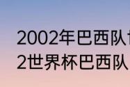 2002年巴西队世界杯名单解析（2002世界杯巴西队阵容有谁）