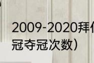 2009-2020拜仁欧冠战绩（切尔西欧冠夺冠次数）