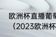 欧洲杯直播葡萄牙和冰岛什么时间踢（2023欧洲杯预选赛一共几轮）