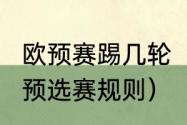 欧预赛踢几轮（2022年世界杯欧洲区预选赛规则）