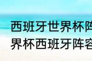 西班牙世界杯阵容详细介绍（2022世界杯西班牙阵容）