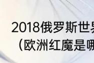 2018俄罗斯世界杯32强队徽哪个好看（欧洲红魔是哪个球队）