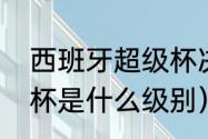 西班牙超级杯决赛时间（西班牙超级杯是什么级别）