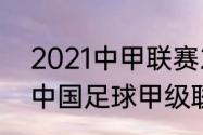 2021中甲联赛23轮积分榜（1994年中国足球甲级联赛积分榜）