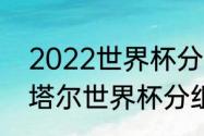 2022世界杯分组抽签时间（2022卡塔尔世界杯分组）