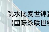 跳水比赛世锦赛和世界杯多少年一届（国际泳联世锦赛几年一次）