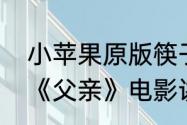 小苹果原版筷子兄弟名字（筷子兄弟《父亲》电影讲的是什么）