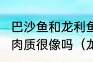 巴沙鱼和龙利鱼，是一种鱼吗他们的肉质很像吗（龙利鱼与巴沙鱼的区别）