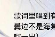 歌词里唱到有杨贵妃的是什么歌名（鬓边不是海棠红商细蕊唱的杨贵妃是哪一出）