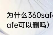 为什么360safe文件夹删不掉（360safe可以删吗）