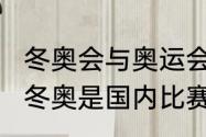 冬奥会与奥运会有什么区别（2022年冬奥是国内比赛还是国际）