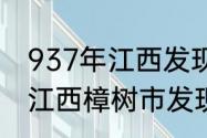 937年江西发现什么遗址（1973年在江西樟树市发现什么遗址）