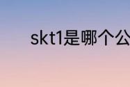 skt1是哪个公司？（skt1战队）