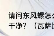 请问东风螺怎么煲汤，而且怎么洗得干净？（瓦萨比）