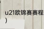 u21欧锦赛赛程？（22年欧锦赛赛程？）