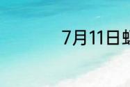 7月11日蚂蚁新村答案