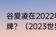 谷爱凌在2022年冬奥会获得了几枚金牌？（2023世界杯冠军是谁？）