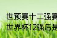 世预赛十二强赛积分规则？（2020年世界杯12强后是8强吗？）