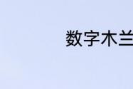 数字木兰7月2日答案