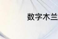 数字木兰6月30日答案