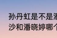 孙丹虹是不是潘晓婷的徒弟？（刘沙沙和潘晓婷哪个台球打的好？）